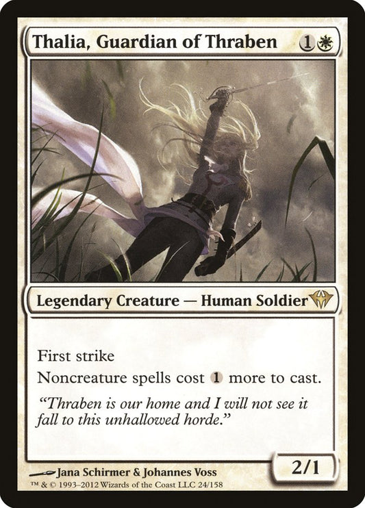 Thalia, Guardian of Thraben [Dark Ascension] [Foil]