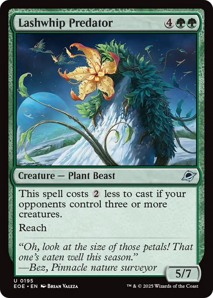 Lashwhip Predator [Edge of Eternities] [Foil]