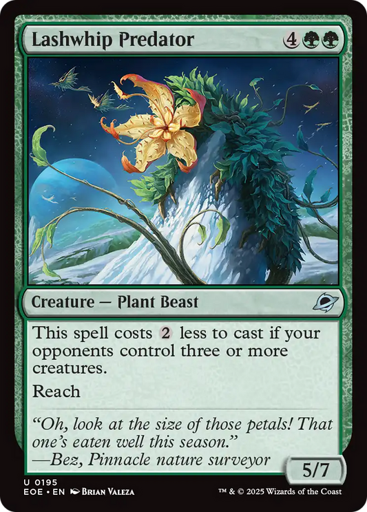 Lashwhip Predator [Edge of Eternities] [Foil]