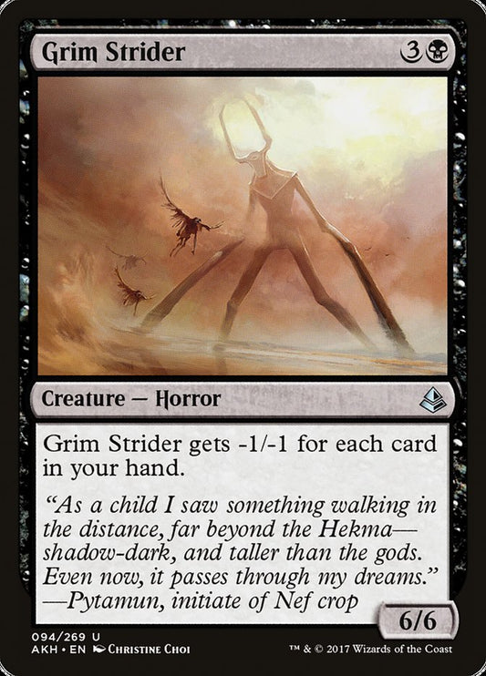 Grim Strider [Amonkhet] [Foil]