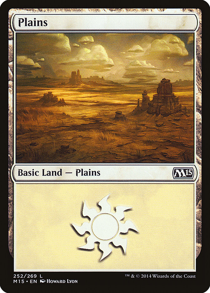 Plains (252) [Core Set 2015] [Foil]
