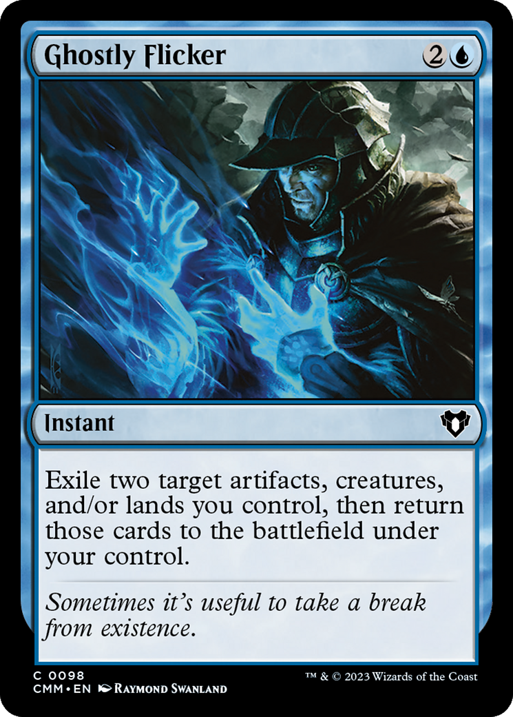 Ghostly Flicker [Commander Masters] [Foil]