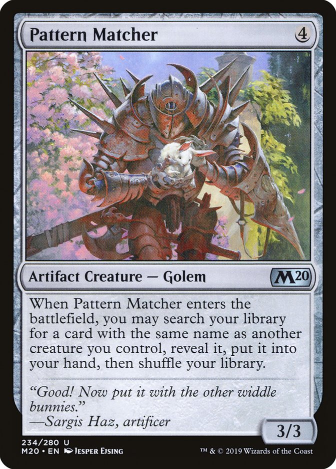 Pattern Matcher [Core Set 2020] [Foil]