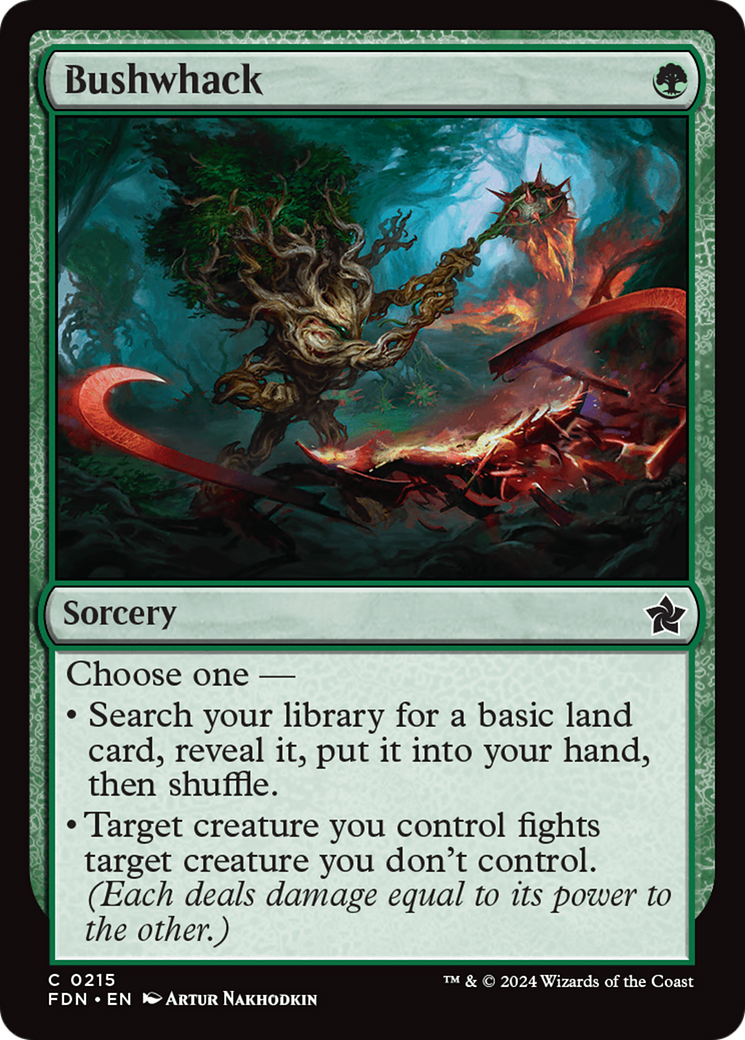 Bushwhack [Foundations] [Foil]