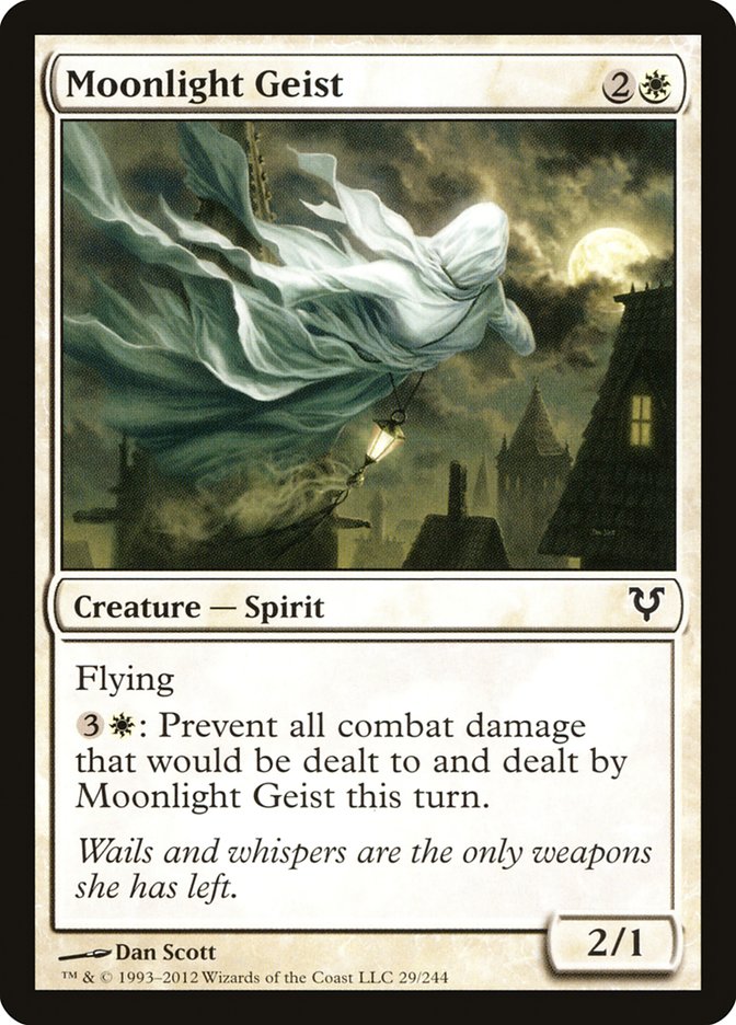 Moonlight Geist [Avacyn Restored] [Foil]