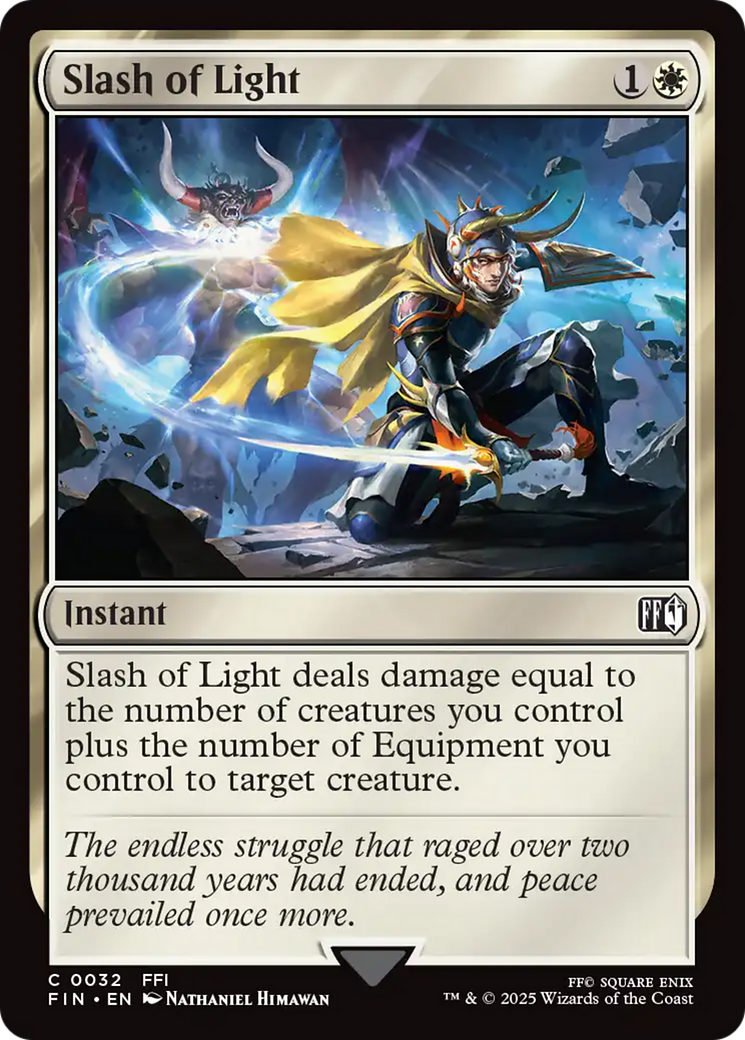 Slash of Light [FINAL FANTASY] [Foil]