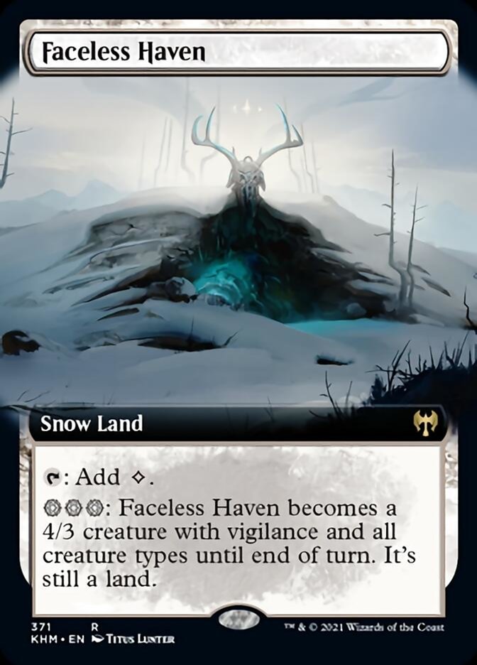 Faceless Haven (Extended Art) [Kaldheim] [Foil]