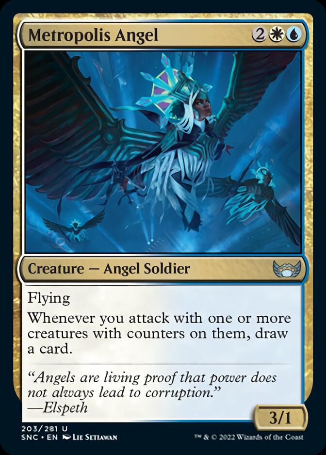Metropolis Angel [Streets of New Capenna] [Foil]