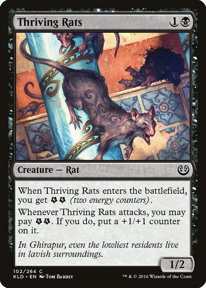 Thriving Rats [Kaladesh] [Foil]