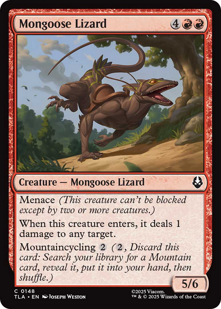 Mongoose Lizard [Avatar: The Last Airbender] [Foil]