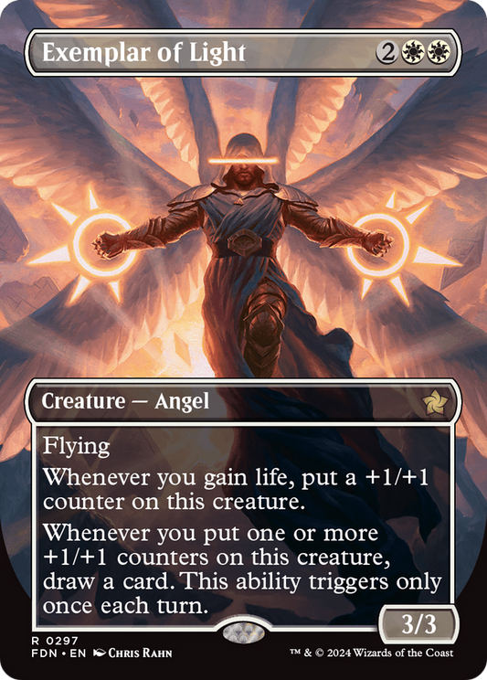 Exemplar of Light (Borderless) [Foundations] [Foil]
