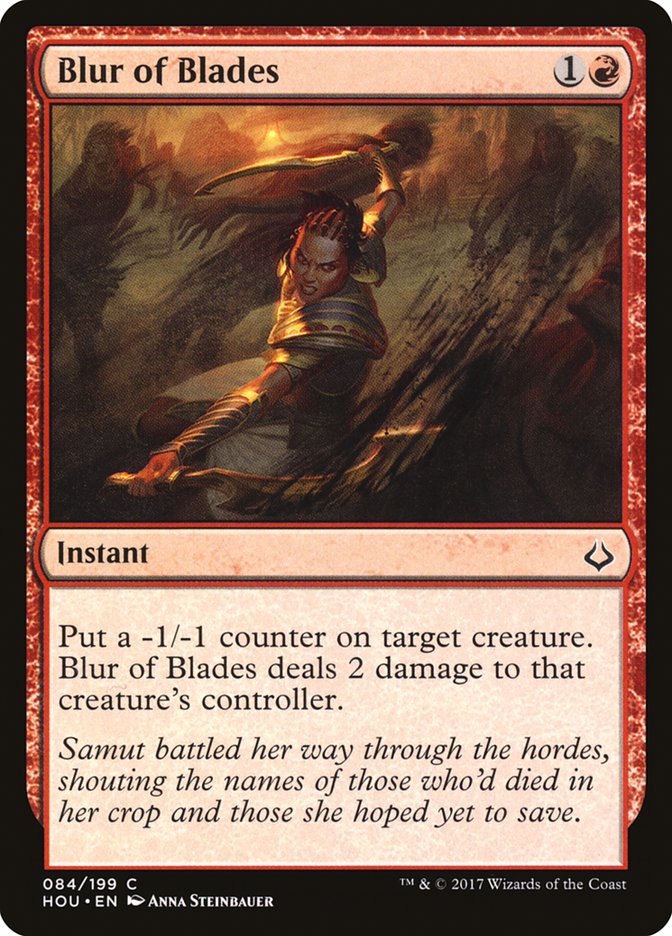 Blur of Blades [Hour of Devastation] [Foil]