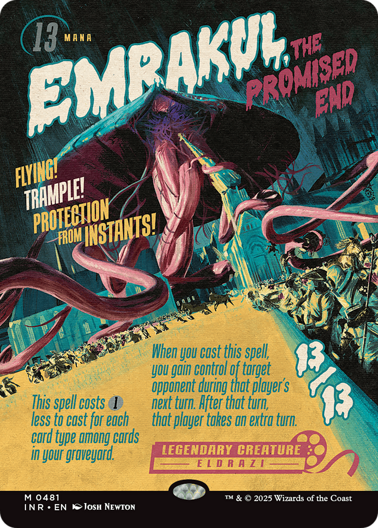 Emrakul, the Promised End (Showcase) [Innistrad Remastered] [Foil]