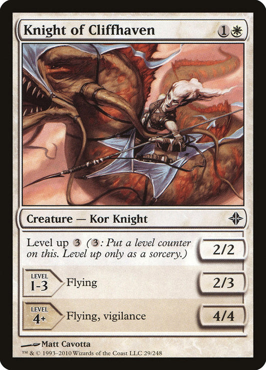 Knight of Cliffhaven [Rise of the Eldrazi] [Foil]