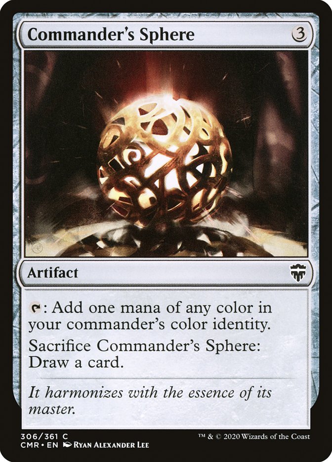 Commander's Sphere [Commander Legends] [Foil]