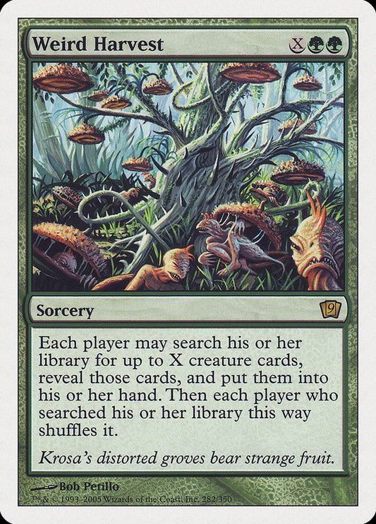Weird Harvest [Ninth Edition] [Foil]