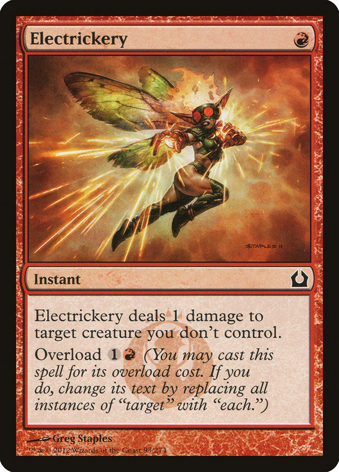 Electrickery [Return to Ravnica] [Foil]