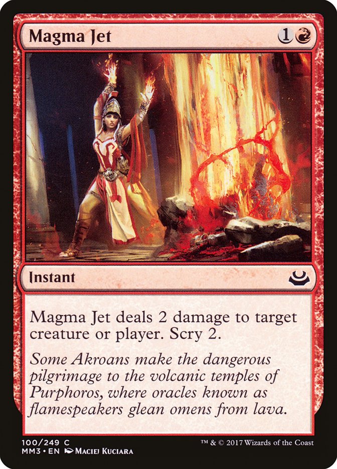 Magma Jet [Modern Masters 2017] [Foil]