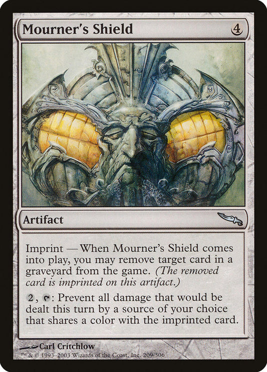 Mourner's Shield [Mirrodin] [Foil]