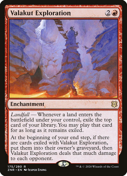 Valakut Exploration [Zendikar Rising] [Foil]