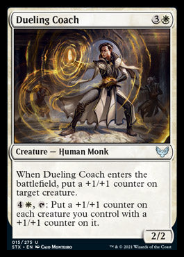 Dueling Coach [Strixhaven: School of Mages] [Foil]