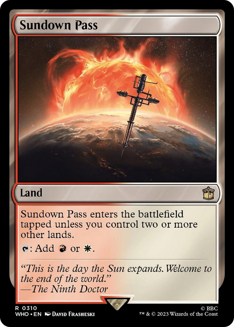 Sundown Pass [Doctor Who] [Foil]