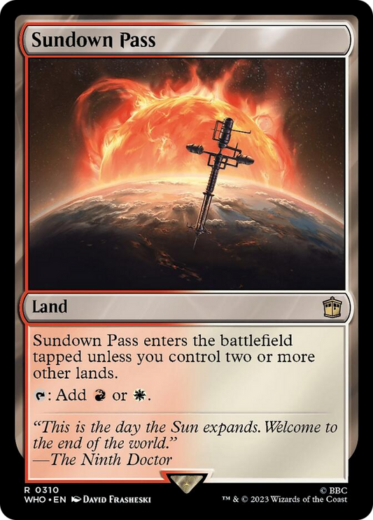 Sundown Pass [Doctor Who] [Foil]