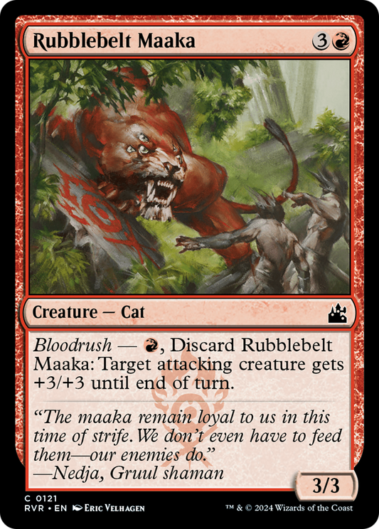 Rubblebelt Maaka [Ravnica Remastered] [Foil]