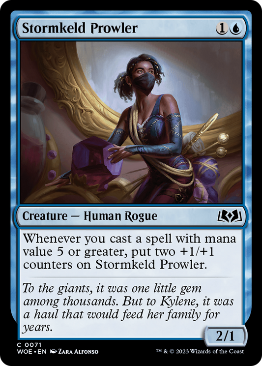 Stormkeld Prowler [Wilds of Eldraine] [Foil]