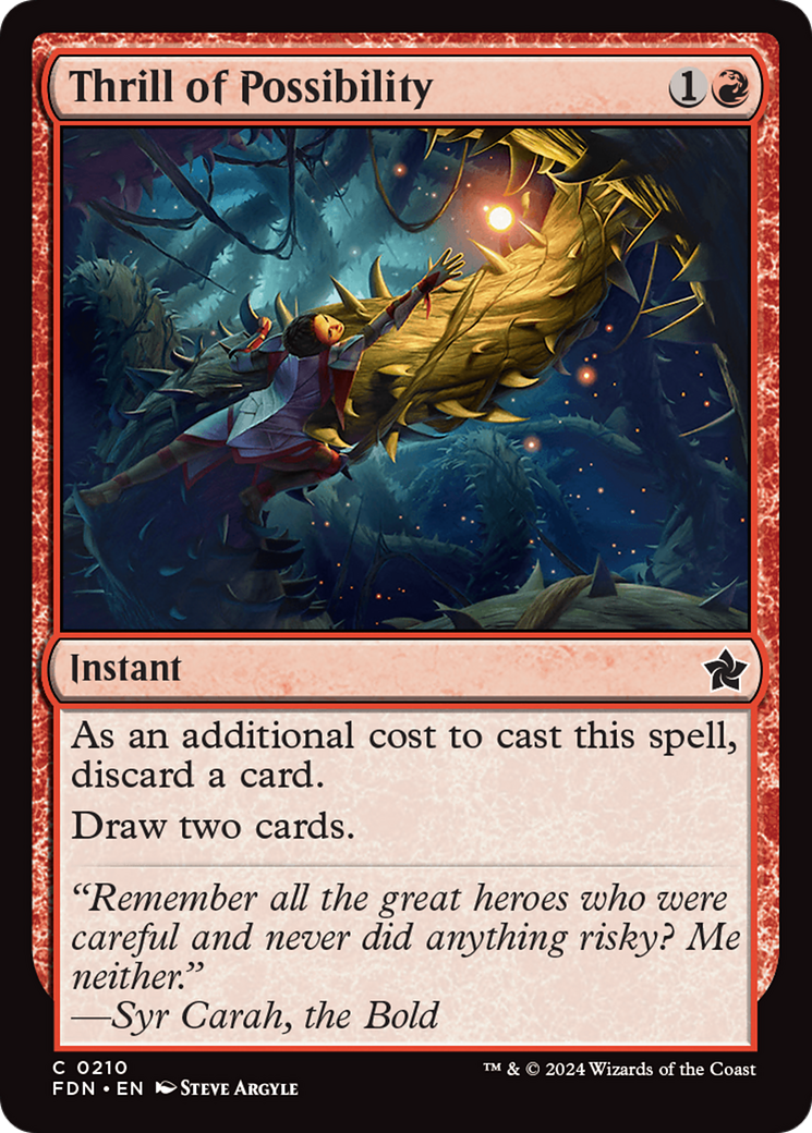 Thrill of Possibility [Foundations] [Foil]