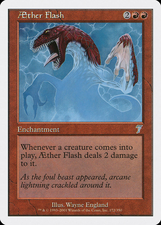 Aether Flash [Seventh Edition] [Foil]