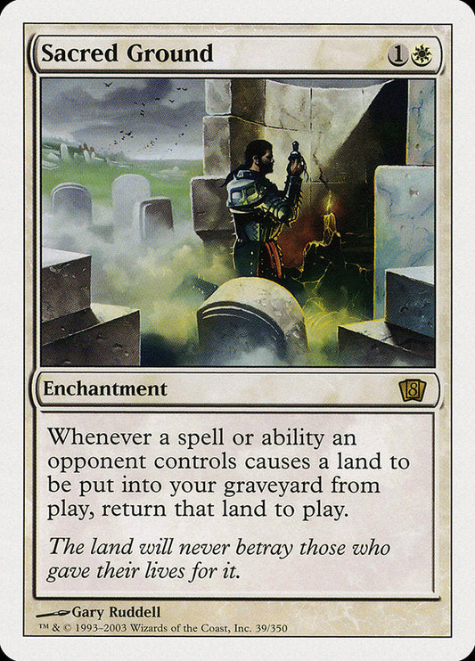 Sacred Ground [Eighth Edition] [Foil]