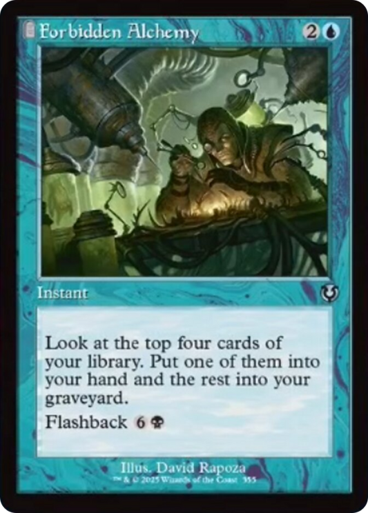 Forbidden Alchemy (Retro Frame) [Innistrad Remastered] [Foil]