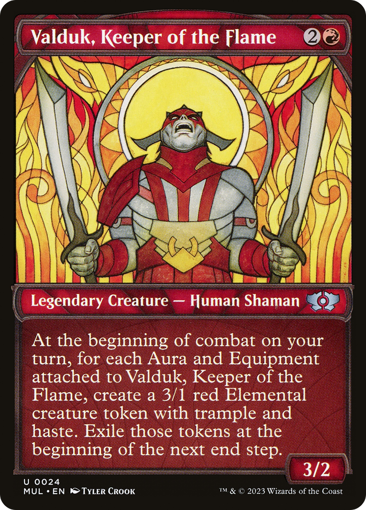 Valduk, Keeper of the Flame [Multiverse Legends] [Foil]