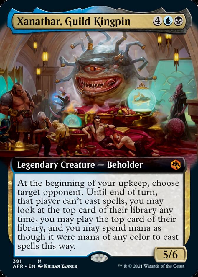 Xanathar, Guild Kingpin (Extended Art) [Dungeons & Dragons: Adventures in the Forgotten Realms] [Foil]