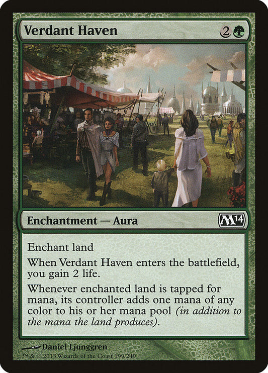 Verdant Haven [Core Set 2014] [Foil]
