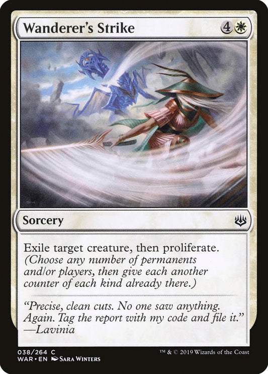 Wanderer's Strike [War of the Spark] [Foil]