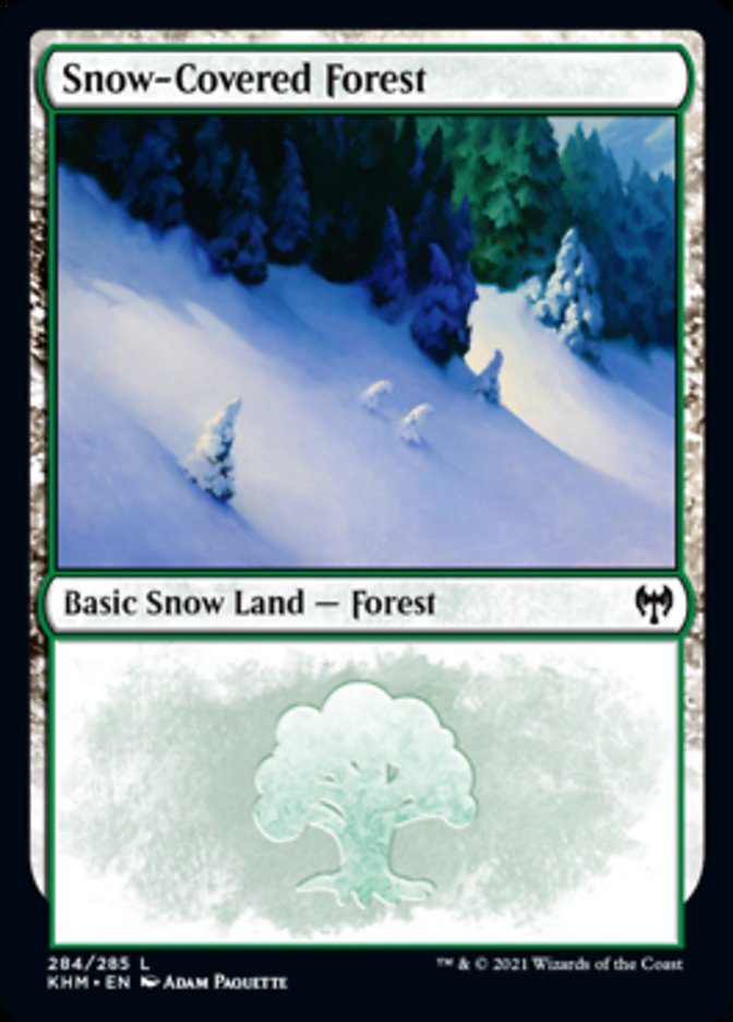 Snow-Covered Forest (284) [Kaldheim] [Foil]