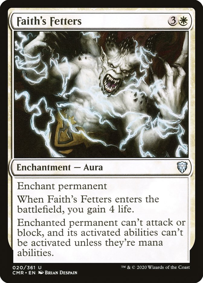 Faith's Fetters [Commander Legends] [Foil]