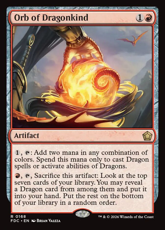 Orb of Dragonkind [Foundations Commander]