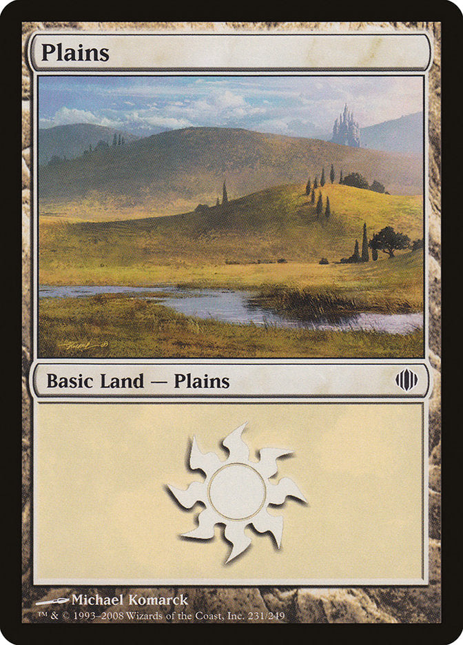 Plains (231) [Shards of Alara] [Foil]