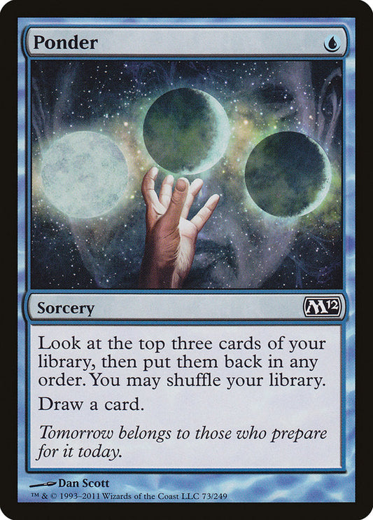 Ponder [Core Set 2012] [Foil]