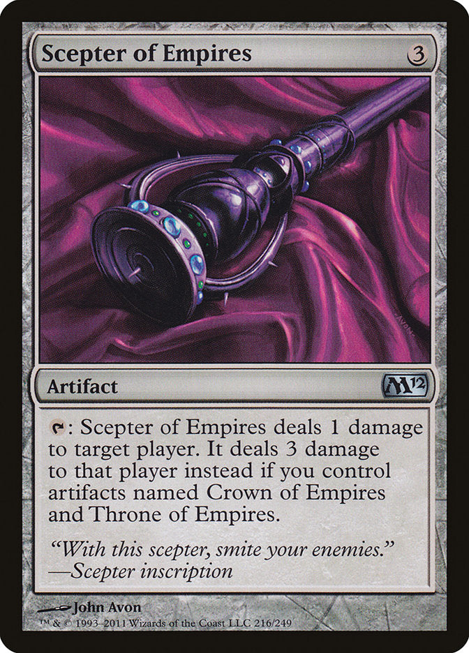 Scepter of Empires [Core Set 2012] [Foil]