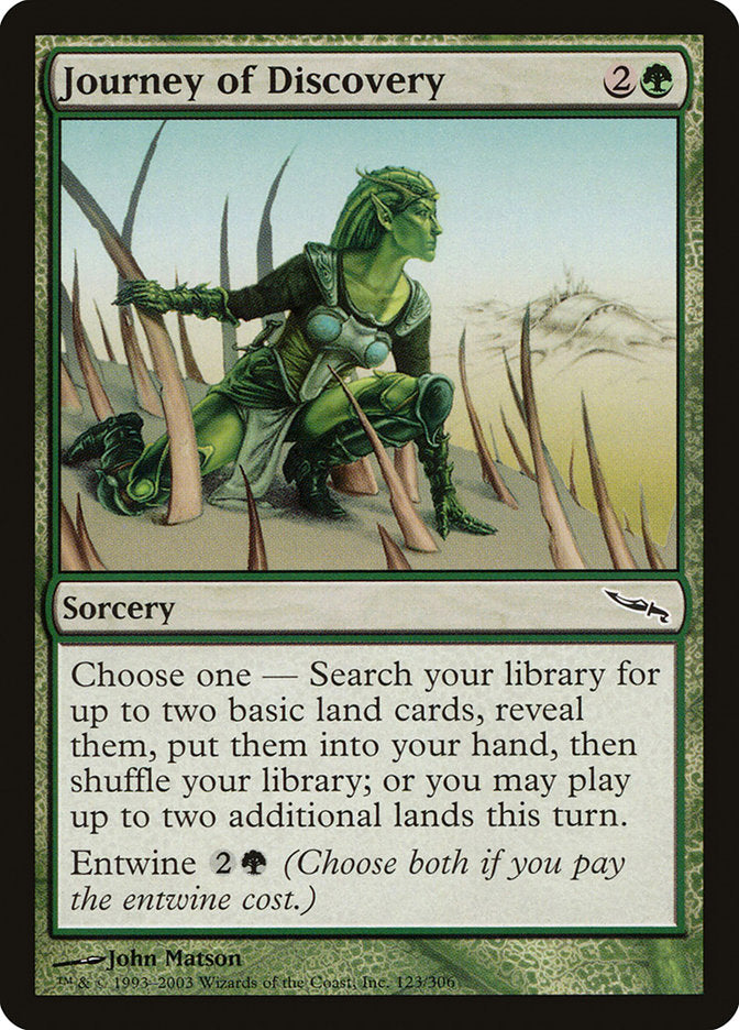 Journey of Discovery [Mirrodin] [Foil]
