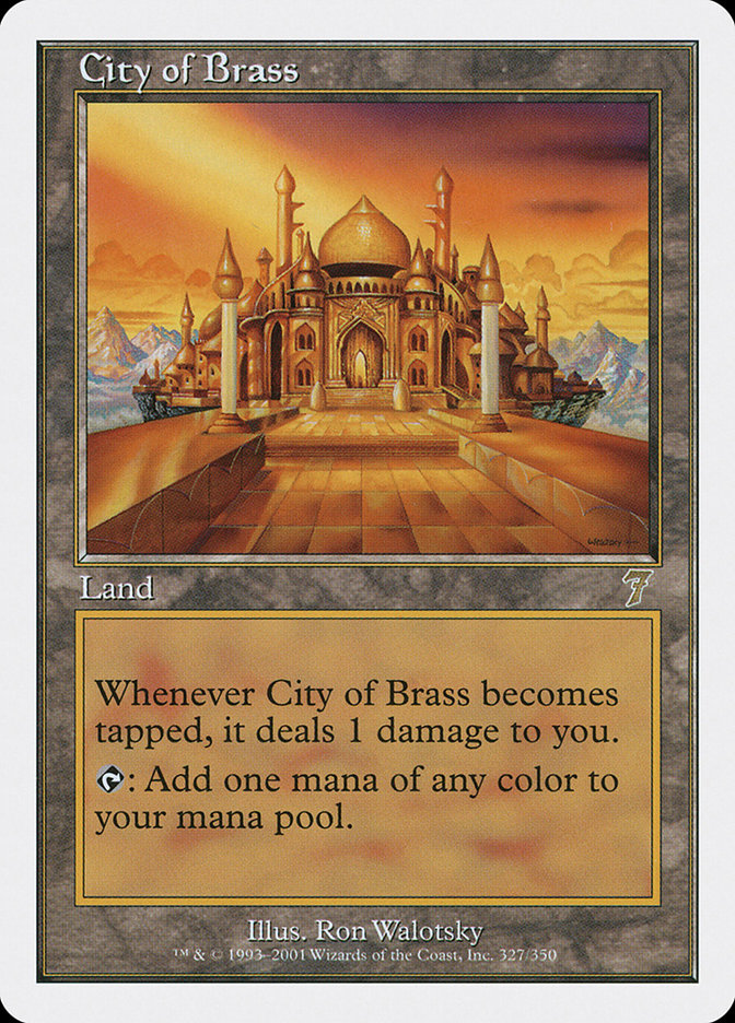 City of Brass [Seventh Edition] [Foil]