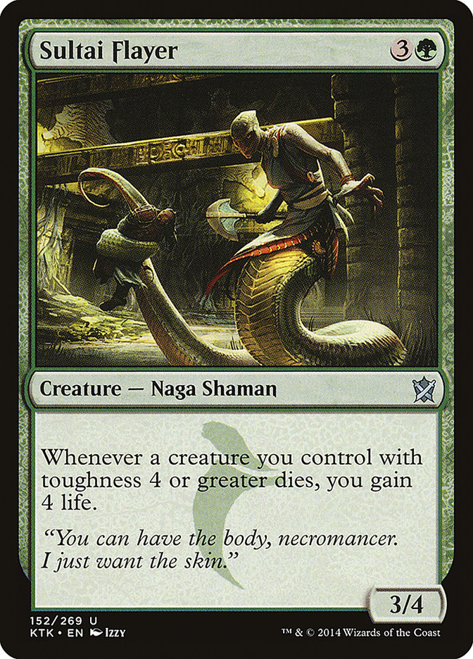 Sultai Flayer [Khans of Tarkir] [Foil]