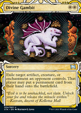 Divine Gambit [Strixhaven: School of Mages Mystical Archive] [Foil]
