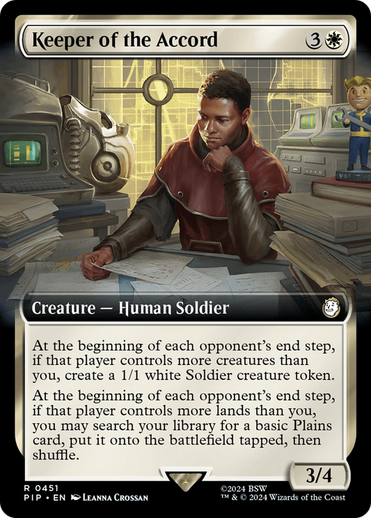 Keeper of the Accord (Extended Art) [Fallout] [Foil]