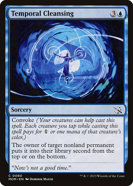 Temporal Cleansing [March of the Machine] [Foil]