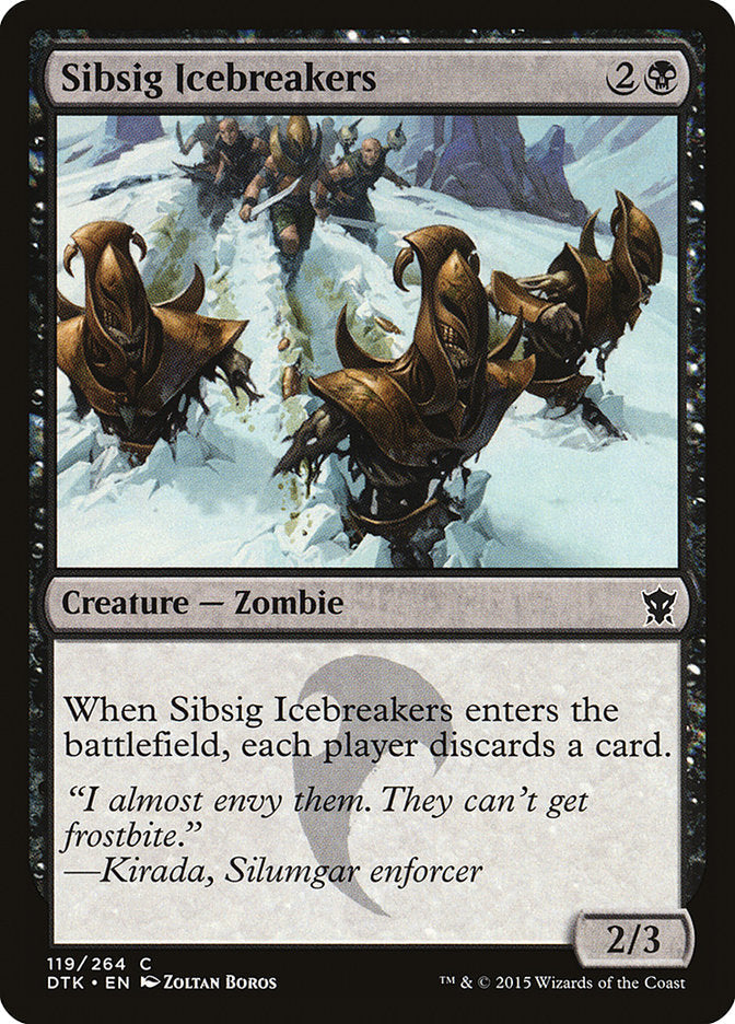 Sibsig Icebreakers [Dragons of Tarkir] [Foil]